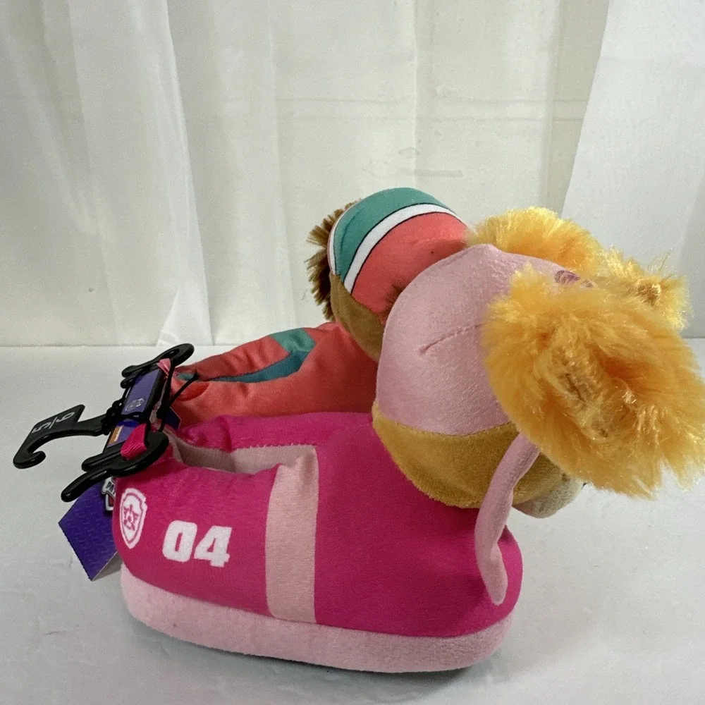 Nickelodeon‎ Paw Patrol Toddler Slippers Liberty & Skye Plush 3D Girls Size 5-6